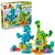 LEGO® DUPLO® 10451 Dinosauři na kolečkách 3 v 1 / Počet dílků: 108 / od 3 let