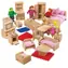 Bigjigs Toys Sada nábytku do domečku a postaviček rodiny / 26 dílků / od 3 let