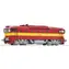 Roco 7300055 Dieselová lokomotiva 754 067-7 ČSD/ČD Brejlovec / měřítko H0 (1:87) / délka 190mm / rádius 358mm / od 14 le