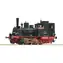 Roco 7100014 Parní lokomotiva BR 89.70–75 DB III / Měřítko:H0 (1:87) / Délka: 101 mm / Rádius: 358 mm