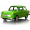 Welly Trabant 601 1:34 zelená / od 3 let