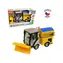 MaDe 12411 - Odklízecí vůz na setrvačník, se světlem a zvukem, 25 cm