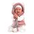 Llorens 74070 NEW BORN - realistická panenka miminko se zvuky a měkkým látkovým tělem - 42 cm / od 3 let