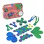 Clixo Crew Blue & Green Magnetická stavebnice / 30ks / od 4 let