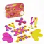 Clixo Crew Pink & Yellow Magnetická stavebnice / 30ks / od 4 let
