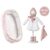 Llorens M740-88 obleček pro panenku miminko NEW BORN velikosti 40–42 cm s doplňky / od 3 let