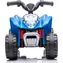 Buddy Toys Elektrická čtyřkolka Honda modrá / 30 W / Rychlost: 3 km-h / Nosnost: 20kg