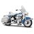 Maisto - HD - Motocykl - 1966 FLH Electra Glide, modro-bílá, série 44, 1:18