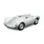 Maisto - PORSCHE 550 A SPYDER, stříbrná, 1:18