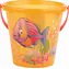 Androni Kyblík rybičky průhledný oranžová / průměr 17 cm / od 12 měsíců