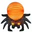 Rappa Lampion Halloween pavouk 3D 25 cm
