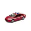 Welly Peugeot Coupe 407 FIRE DEPT. 1:34 červená