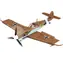 COBI 5761 II WW Messerschmitt BF 109 G / 348 kostek / 1 figurka / 1:32 / od 7 let