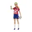 Mattel Barbie fotbalová panenka v červeném dresu / od 3 let