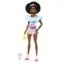 Mattel Barbie deluxe módní panenka - trendy bruslařka / od 3 let