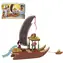 Mattel Garland small doll vaiana transforming boat / od 3 let