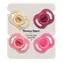 Tommee Tippee Silikonový Dudlík Ultra-light 6-18m, 4 ks, GIRL 