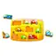 Hape Puzzle na desce - Stavaři / Počet dílků: 10 / od 2 let