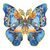 RoboTime Dřevěné puzzle Motýl Morpho Helena / 200 dílků / od 14 let