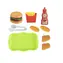 PLEJO Sada potravin hamburger / od 3 let