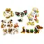 Puzzlika 14248 Psi 5 v 1 - puzzle 5 obrázků / 27 dílků / od 2 let