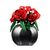 Sluban Flowers M38-P8061 Kytice červených růží ve váze / LEGO - kompatibilní / od 10 let