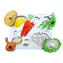 Just Jigsaws 151 Loupeme a krájíme plodiny 2 - dřevěné deskové puzzle / 6 dílů / od 3 let