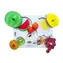 Just Jigsaws 155 Loupeme a krájíme plodiny 6  - dřevěné deskové puzzle / 6 dílů / od 3 let
