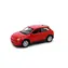 Welly Fiat 600 1:34 tyrkysová