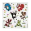 Detoa Dřevěné vkládací puzzle Krteček malé / od 2 let