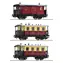 Roco 6200063 3dílná sada ozubnicového osobního vlaku Sonnblick-Bahn / měřítko H0 (1:87) / délka 304 mm / od 15 let