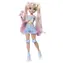 Mattel Barbie dream Besties panenka na kolečkových bruslích  - MALIBU / od 4 let