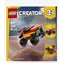 LEGO® Creator 3 v 1 30691 Miniaturní monster truck se zatahovací střechou / Počet dílků: 55 / od 6 let