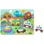 2Kids Toys Vkládací puzzle Doprava
