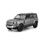 Bburago Land Rover Defender 110 2022 šedá metalíza 1:24 / od 3 let