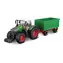 Bburago FARMLAND Traktor Fendt 1050 s dvoustranným sklápěcím přívěsem / 10 cm / od 3 let