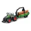 Bburago FARMLAND Traktor Fendt 1050 Vario s nakladačem a přívěsem na dřevo / 10 cm / od 3 let