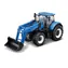 Bburago FARMLAND Traktor New Holland T7.315 HD s předním nakladačem / 10 cm / od 3 let