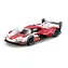 Bburago RACE Porsche 963 v dekorativním boxu bílá-červená / 1:43 / od 14 let