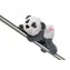 NICI GREEN magnetka Panda Love 12 cm / od 3 let
