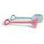 Androni RECYKLACE PASTEL Lopata a hrábě na písek / 56 cm / od 10 měsíců