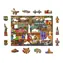 WOODEN CITY Dřevěné puzzle Sladké dobrodružství 2v1 / 200 dílků / EKO / od 8 let