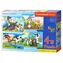 Castorland 041053 Puzzle Zvířecí maminky s mláďaty 4v1 (8,12,15,20 dílků) / 20 dílků / od 4 let