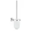 Grohe QuickFix Start Cosmopolitan - WC štětka nástěnná s držákem sklo/chrom 