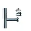 Hansgrohe Sifony - Designový sifon Flowstar s rohovými ventily chrom 