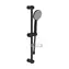 Villeroy & Boch Universal Showers - Set sprchové hlavice, tyče a hadice, 3 proudy, matná černá