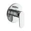 Laufen - Baterie pod omítku, pro 2 spotřebiče, chrom