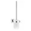 Grohe QuickFix Start Cube - WC štětka nástěnná s držákem sklo/chrom
