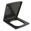 Villeroy & Boch - WC sedátko, SoftClosing, QuickRelease, Pure Black