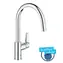 Grohe - Dřezová baterie s výsuvnou koncovkou, chrom